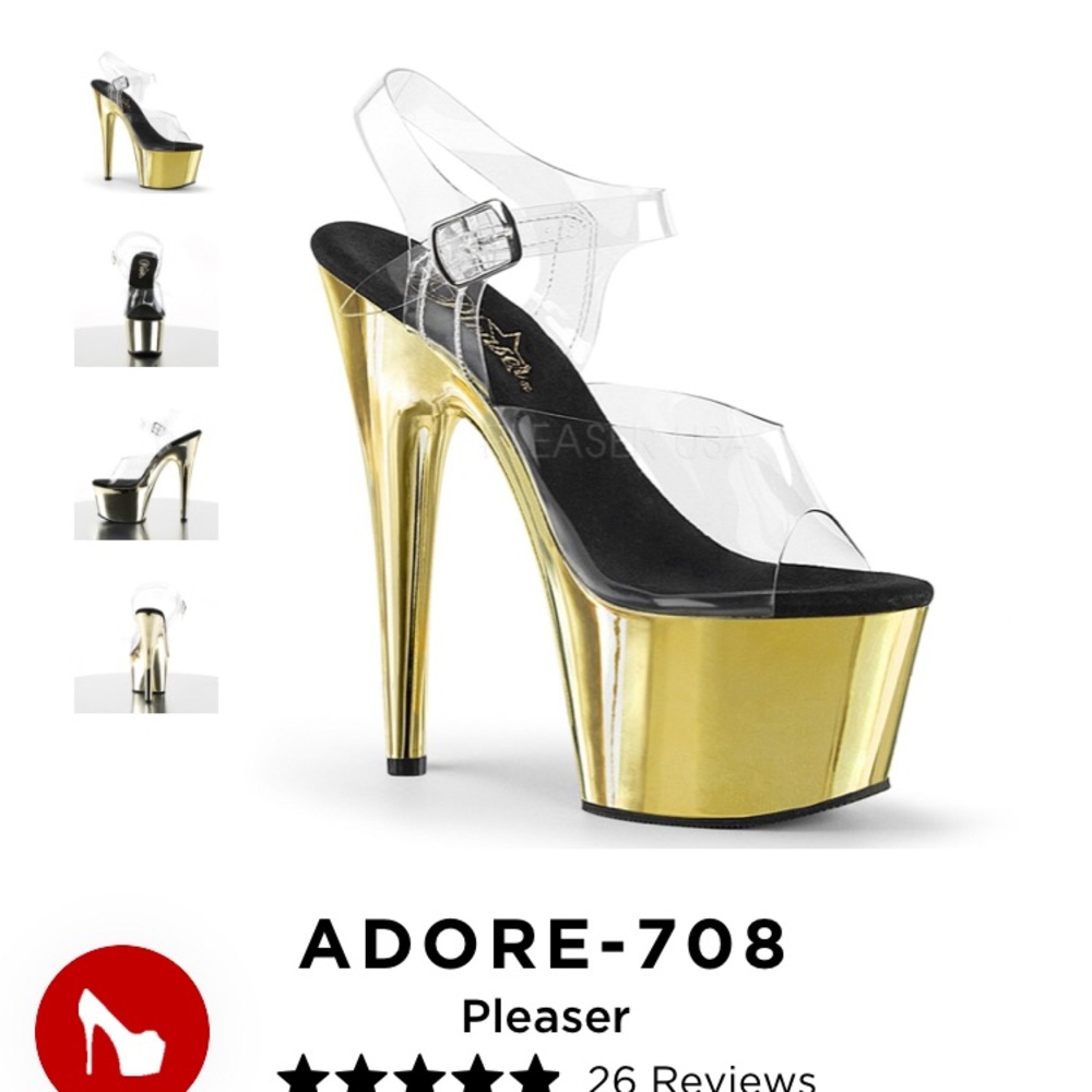 Pleaser adore heels